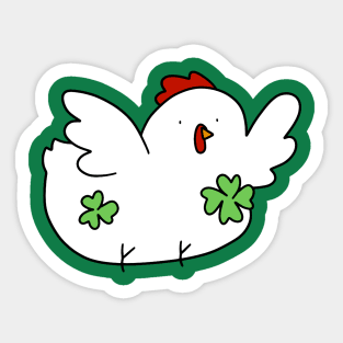 Lucky Chicken Sticker